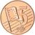 Serbia, 5 Euro Cent, 2004, unofficial private coin, SPL, Acciaio placcato rame