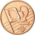 Gran Bretagna, 2 Euro Cent, 2002, unofficial private coin, SPL, Acciaio placcato