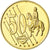 San Marino, 50 Euro Cent, 2005, unofficial private coin, MS(63), Bi-Metallic