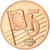 San Marino, 5 Euro Cent, 2005, unofficial private coin, SPL, Acciaio placcato