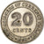 Monnaie, MALAYA, 20 Cents, 1950, TTB, Copper-nickel, KM:9