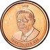 Vatikan, Euro Cent, 2005, unofficial private coin, STGL, Copper Plated Steel