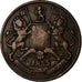 Moneta, INDIA - BRITANNICA, 1/2 Anna, 1835, MB, Rame, KM:447.1