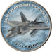 Moneda, Zimbabue, Shilling, 2018, Fighter jet - Dassault Rafale, SC, Níquel