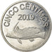 Coin, CABINDA, 5 Centimos, 2019, MS(63), Aluminum