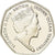 Moneda, British Indian Ocean, 50 Pence, 2019, Tortues - Tortue imbriquée, FDC