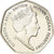 Moneda, British Indian Ocean, 50 Pence, 2019, Tortues - Tortue verte, FDC