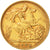 Gran Bretagna, Edward VII, 1/2 Sovereign, 1908, BB+, Oro, KM:804