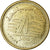 Moneta, Egipt, 50 Piastres, 2019/AH1440, Réseau routier, MS(63), Mosiądz