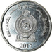 Coin, Sri Lanka, 2 Rupees, 2017, MS(63), Stainless Steel