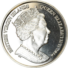 Monnaie, BRITISH VIRGIN ISLANDS, Dollar, 2016, Franklin Mint, Rugby, SPL