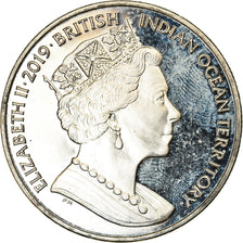 Coin, British Indian Ocean, 2 Pounds, 2019, 2ème guerre mondiale - Aviation