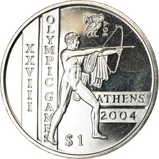 Moneda, Sierra Leona, Dollar, 2003, British Royal Mint, Jeux Olympiques