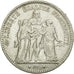 Coin, France, Hercule, 5 Francs, 1875, Bordeaux, EF(40-45), Silver, KM:820.2