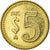 Munten, Mexico, 5 Pesos, 1985, Mexico City, ZF+, Tin, KM:502