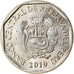 Coin, Peru, Sol, 2019, Lima, Chats - Chat des Andes, MS(63), Nickel-brass