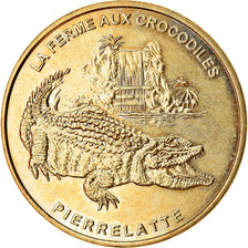 França, Token, Token turístico, Pierrelatte - Ferma aux crocodiles n°1, 1998