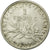 Moneta, Francia, Semeuse, Franc, 1907, Paris, MB+, Argento, KM:844.1