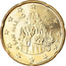 San Marino, 20 Euro Cent, 2008, MS(63), Brass, KM:483