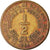 Coin, Peru, 1/2 Sol, 1964, Lima, EF(40-45), Brass, KM:220.5