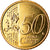 Cypr, 50 Euro Cent, 2010, MS(63), Mosiądz, KM:83