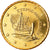 Cypr, 10 Euro Cent, 2010, MS(63), Mosiądz, KM:81