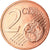 Cypr, 2 Euro Cent, 2010, MS(63), Miedź platerowana stalą, KM:79