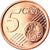 Cypr, 5 Euro Cent, 2011, MS(63), Miedź platerowana stalą, KM:80