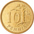 Moneda, Finlandia, 10 Pennia, 1982, MBC, Aluminio - bronce, KM:46