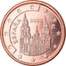 Espagne, Euro Cent, 2006, TTB+, Copper Plated Steel, KM:1040