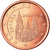 Spanien, 5 Euro Cent, 2000, SS+, Copper Plated Steel, KM:1042