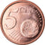 Finlande, 5 Euro Cent, 2012, SPL, Copper Plated Steel, KM:100