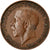 Moneta, Wielka Brytania, George V, Farthing, 1924, VF(30-35), Bronze, KM:808.2