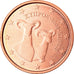 Cyprus, 2 Euro Cent, 2009, UNC-, Copper Plated Steel, KM:79