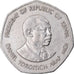 Moeda, Quénia, 5 Shillings, 1985, British Royal Mint, EF(40-45), Cobre-níquel