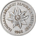 Moeda, Madagáscar, 5 Francs, Ariary, 1968, Paris, EF(40-45), Aço Inoxidável