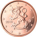 Finland, Euro Cent, 2018, Vantaa, UNC-, Copper Plated Steel