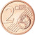 REPUBLIEK IERLAND, 2 Euro Cent, 2014, Sandyford, UNC-, Copper Plated Steel