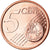 REPUBLIEK IERLAND, 5 Euro Cent, 2015, Sandyford, UNC-, Copper Plated Steel