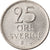 Munten, Zweden, Gustaf VI, 25 Öre, 1966, ZF, Copper-nickel, KM:836