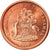 Moneda, Bahamas, Elizabeth II, Cent, 2009, FDC, Cobre chapado en cinc, KM:218.2