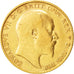 Great Britain, Edward VII, 1/2 Sovereign, 1902, EF(40-45), Gold, KM:804