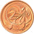 Coin, Australia, Elizabeth II, 2 Cents, 1980, AU(50-53), Bronze, KM:63