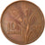 Coin, Turkey, 10 Kurus, 1963, EF(40-45), Bronze, KM:891.1