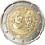 Belgium, 2 Euro, Rights of women, 2011, Brussels, EF(40-45), Bi-Metallic, KM:308