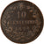 Moeda, Itália, Umberto I, 10 Centesimi, 1894, Rome, EF(40-45), Cobre, KM:27.1
