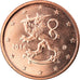 Finland, 5 Euro Cent, 2014, UNC-, Copper Plated Steel, KM:New