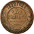 Coin, Russia, Nicholas II, 3 Kopeks, 1899, EF(40-45), Copper, KM:11.2
