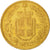 Italia, Umberto I, 20 Lire, 1882, Rome, MBC+, Oro, KM:21