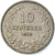 Coin, Bulgaria, 10 Stotinki, 1912, EF(40-45), Copper-nickel, KM:25
